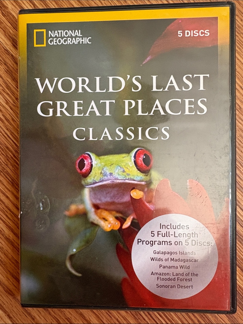 National Geographic- World’s Last Great Places - 5 Disk DVD Set